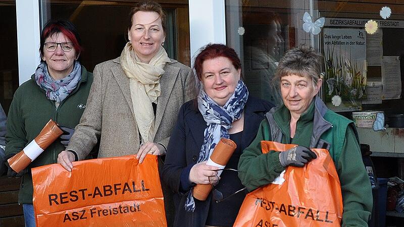 "Mission Orange": Freistadt sparte mit Umstellung 40 Prozent bei Restabfall