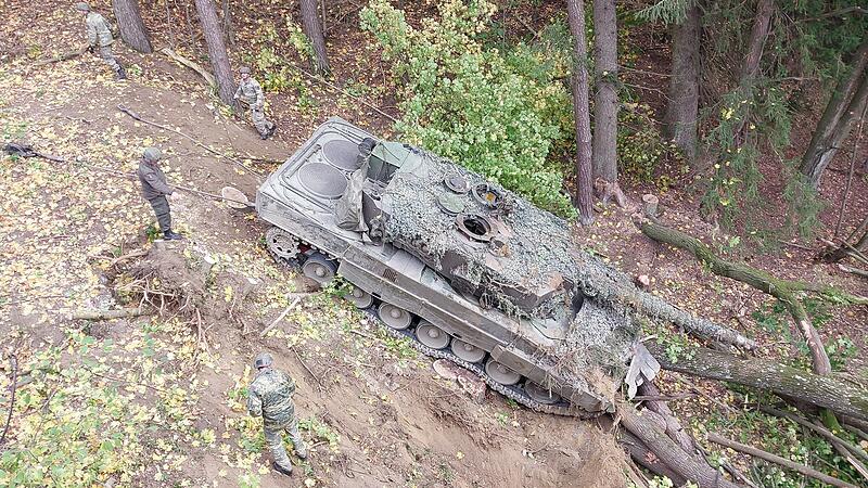 Panzer-Unfall: "Kein technisches Gebrechen"