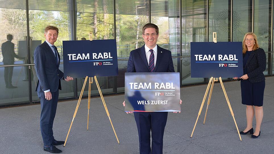 FPÖ zieht als "Team Rabl" in den Wahlkampf