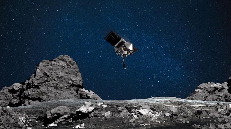 NASA-Sonde saugt Asteroiden-Staub
