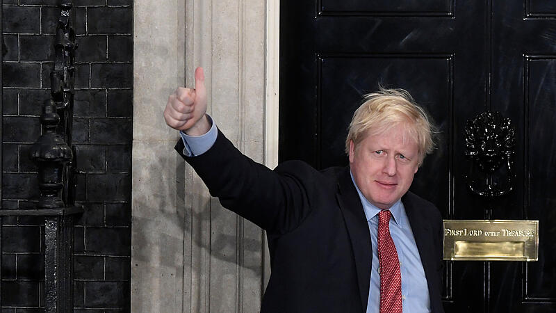 Großbritannien: Absolute Mehrheit für Johnson