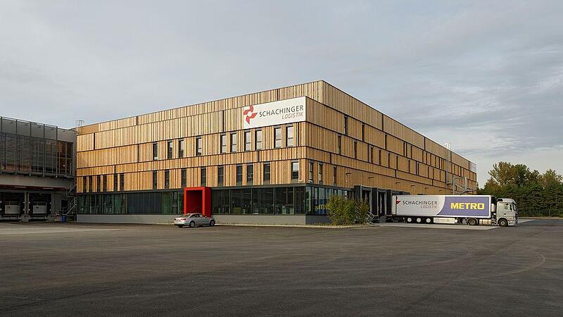 Neue Logistik-Halle von Schachinger