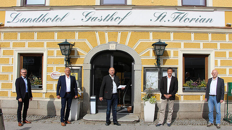 Gemeinde kauft Landhotel-Areal von der Brauerei Baumgartner an
