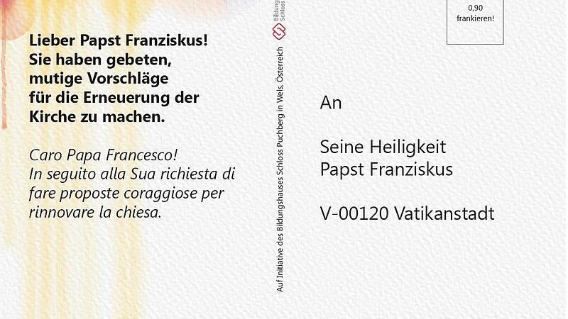 Weisung: Papst-Postkarten von Diözese Linz gestoppt