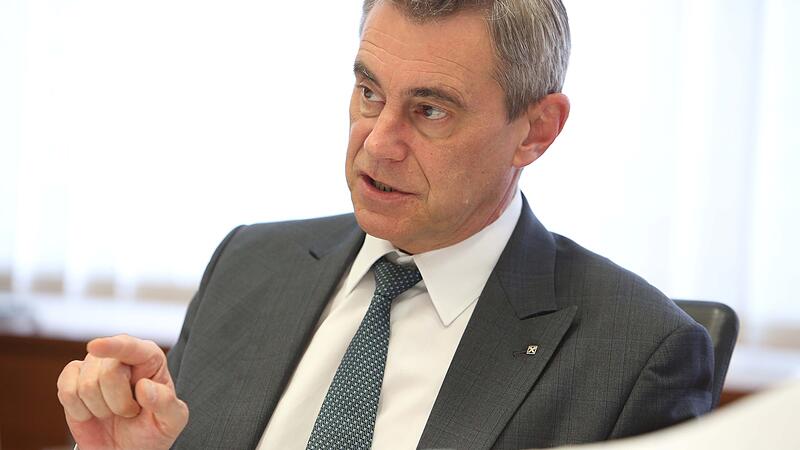 Heinrich Schaller, Chef der  Raiffeisenlandesbank Oberösterreich RLB
