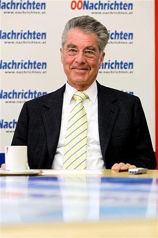 Heinz Fischer bei den OÖN