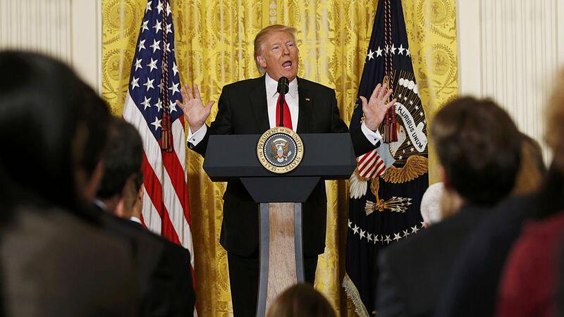 "Nichts als Chaos" und "alles Lügner": Trump holte zum Rundumschlag aus