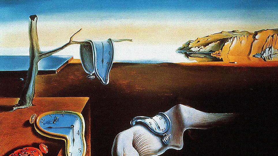 &bdquo;Die zerrinnende Zeit&ldquo; y Salvador Dalí und sein bekanntestes Gemälde
