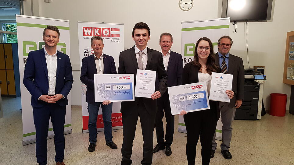 Rohrbacher Gym-Schüler holten Geonomic-Awards