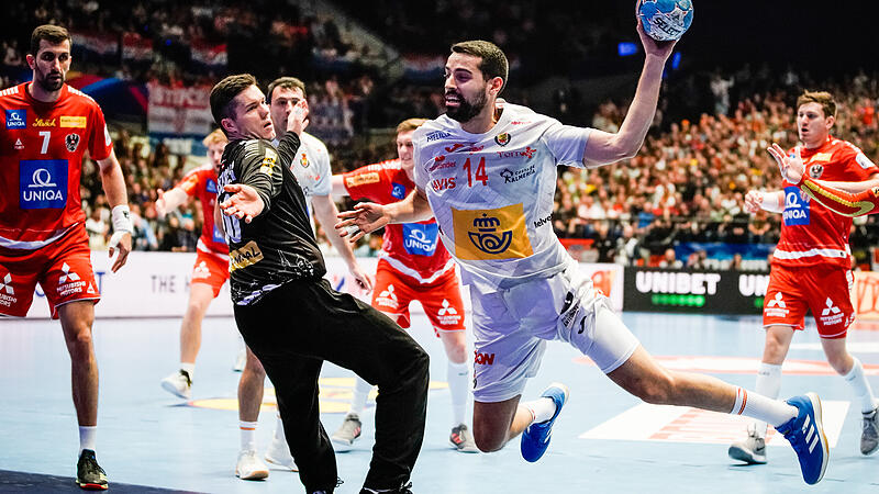 Handball: Österreich gegen Spanien