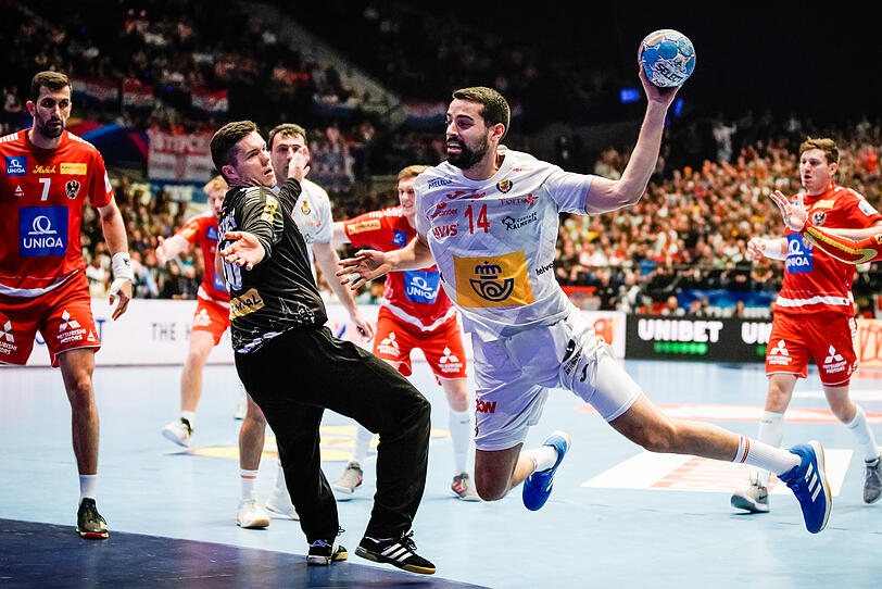 Handball: Österreich gegen Spanien