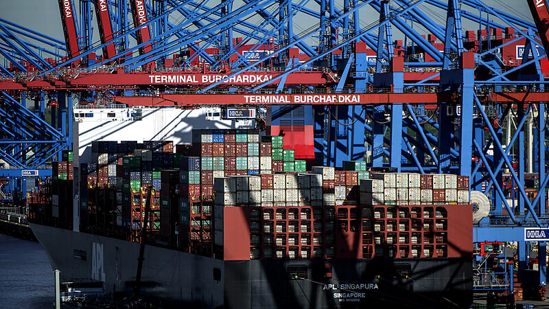 Verzögerte Frachten spülen Geld in Hamburger Hafen