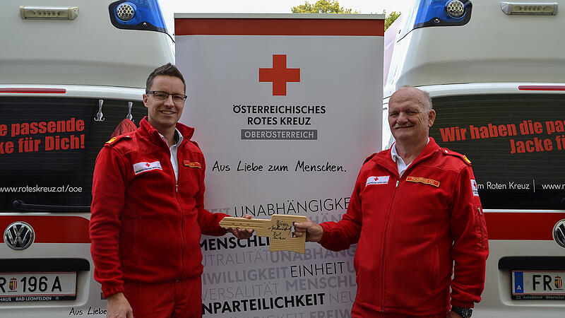 Gerald Roth ist neuer Kommandant des Roten Kreuzes im Bezirk Freistadt