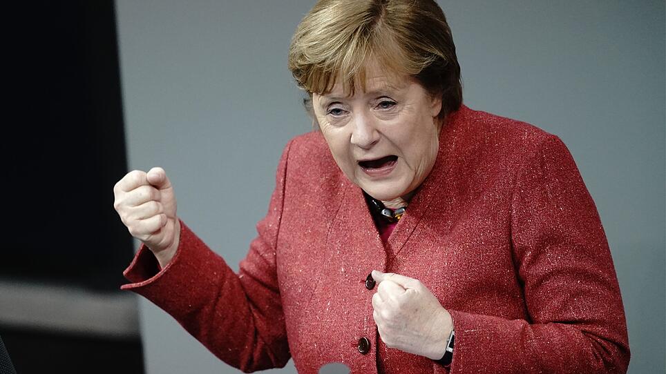 Angela Merkel für harten Lockdown: "Sonst entgleitet uns die Pandemie"