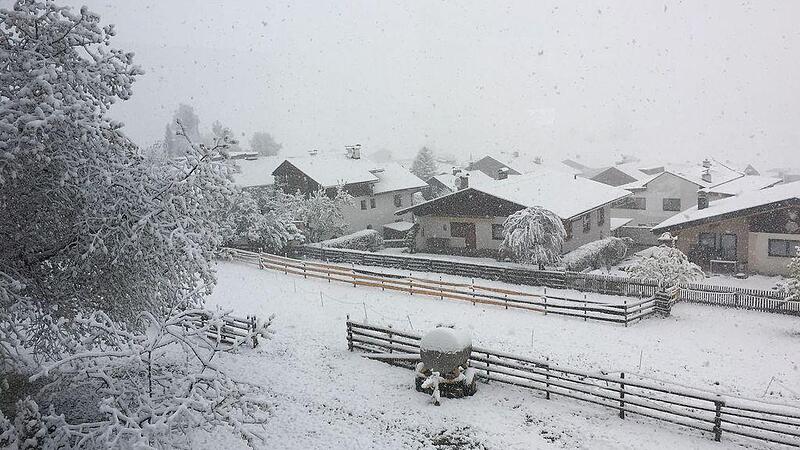 Schnee im April - Fotos der OÖN-Leser