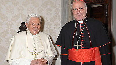 Kardinal Schönborn zu Besuch beim Papst