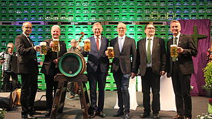 Eröffnung Logistikzentrale Freistädter Bier