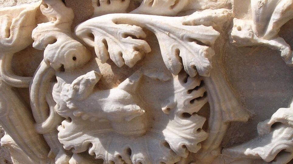 Leptis magna, Triumphbogen Septimus Severus, Detail