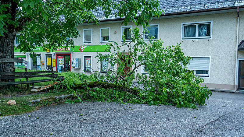 Sturmschäden Bezirk Kirchdorf