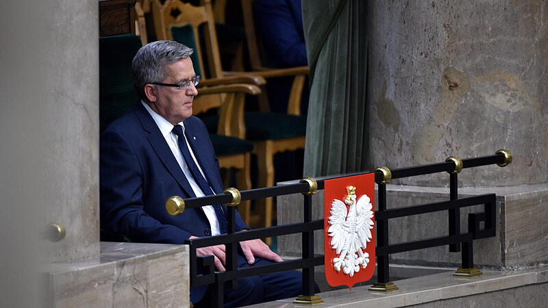 The ceremony of swearing-in of Polish President Andrzej Duda