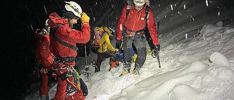 Alpinistin stürzte bei Abstieg 300 Meter in den Tod