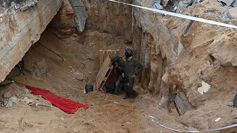 Eingang Tunnelsystem Hamas Gaza