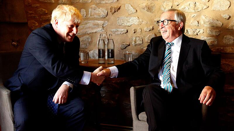 Starke Sprüche, kein Plan: Johnsons Treffen mit Juncker blieb ergebnislos