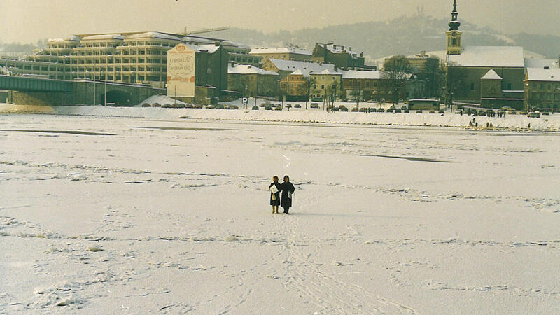Vor 33 Jahren war die Donau zugefroren