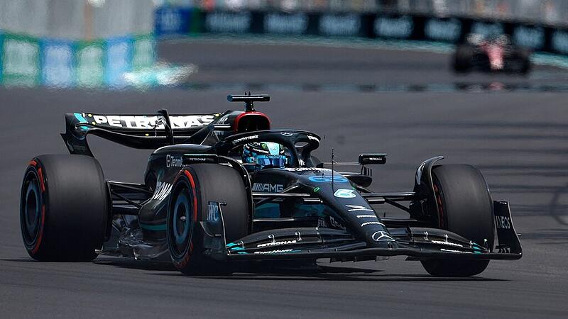 Formula 1: Mercedes duo Russell and Hamilton progress in Miami training