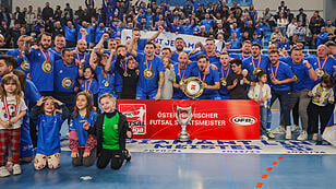 Der FC Diamant Linz krönt sich zum Futsal-Meister