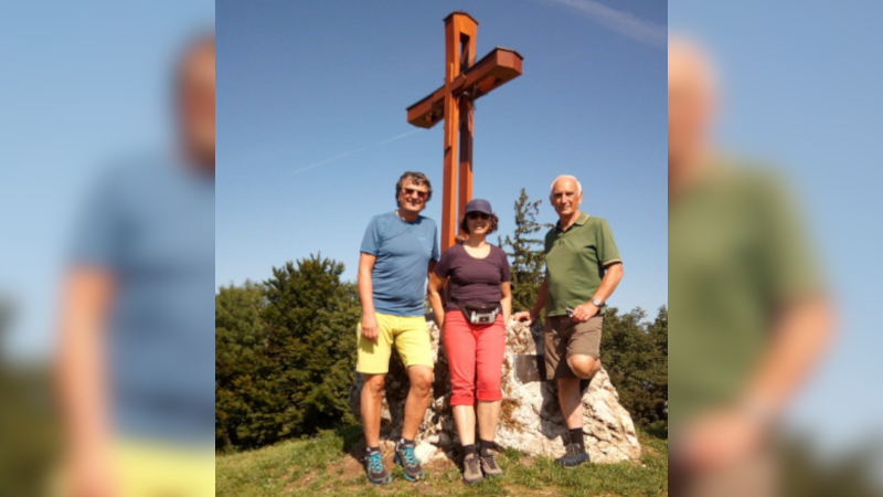 Pankreas-Krebs besiegt: Gipfelkreuz als Dankeschön
