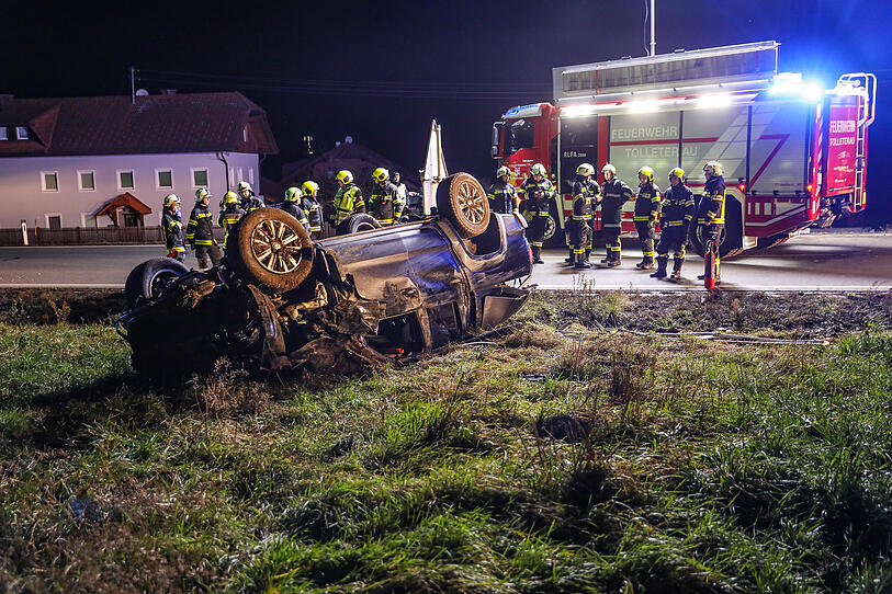 Schwerer Verkehrsunfall in Grieskirchen