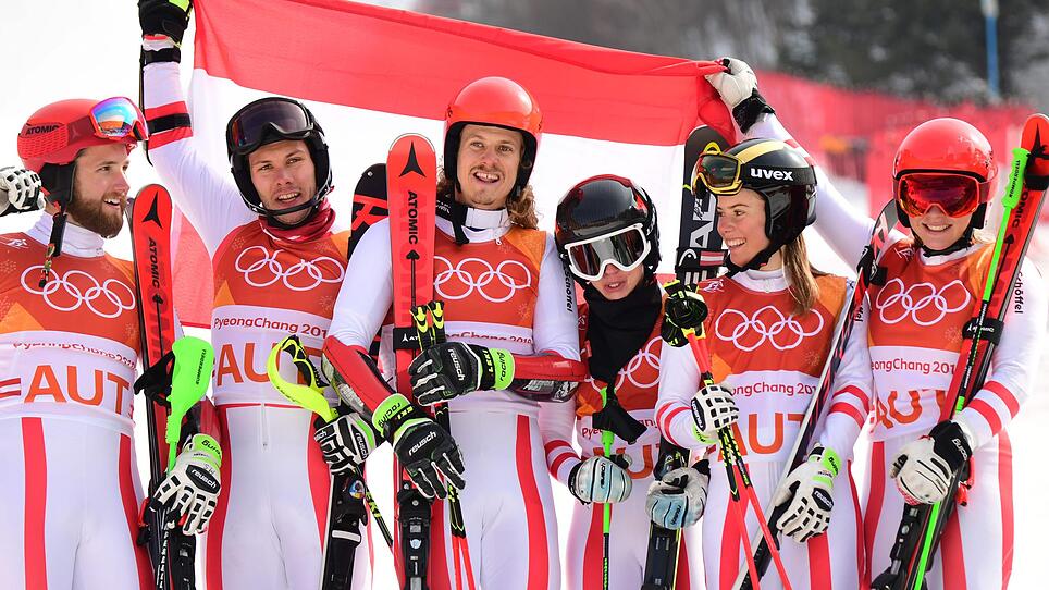 Silber fürs Österreichs Skiteam