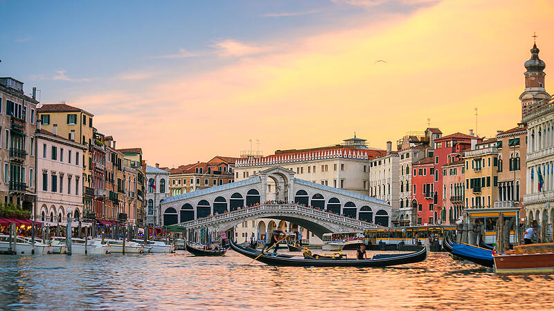 Rialto-Brücke Venedig Italien Tourismus