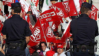 Spanische Gewerkschaften riefen zum Streik auf