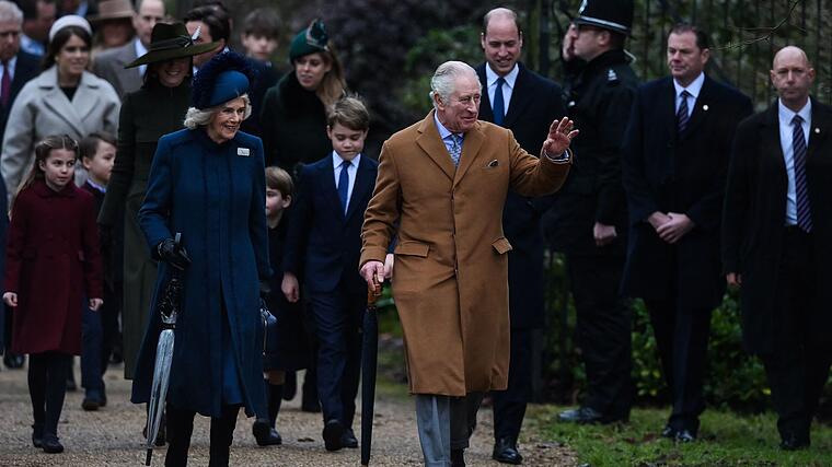 Traditional Christmas service: This is how the Royal Family celebrated