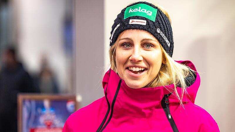 Snowboarderin Sabine Schöffmann