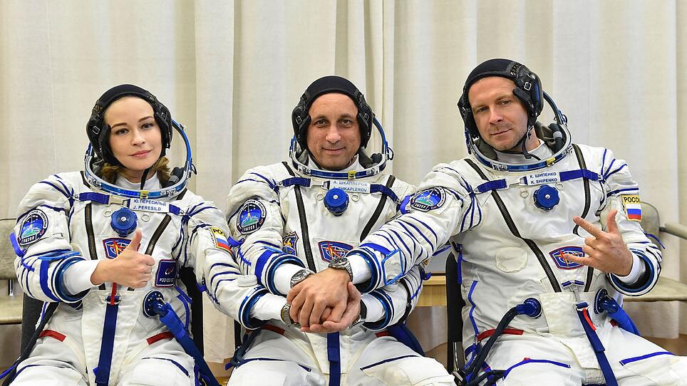 Russland schickte Filmteam zur Raumstation ISS
