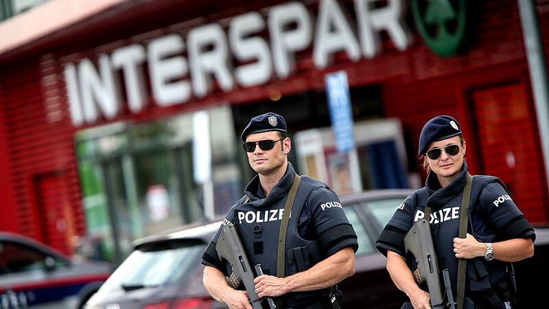 Bombendrohung in einem Linzer Supermarkt
