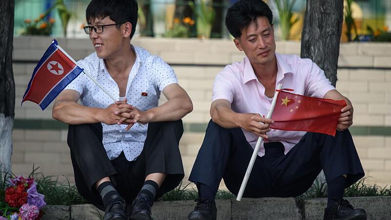 In Pyongyang wurde die Ankunft des Chinesischen Staatsoberhauptes bereits erwartet