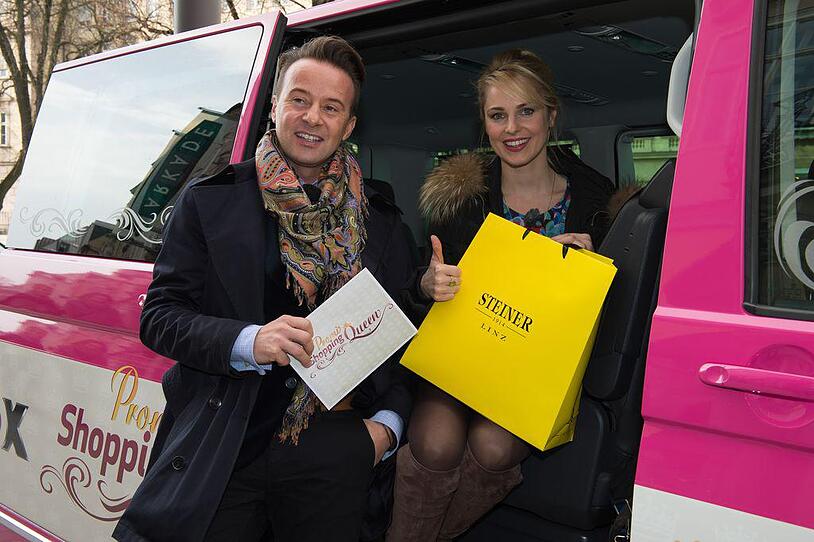"Shopping Queen": Silvia Schneiders Tour durch Linz