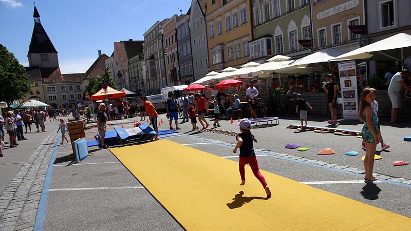 “day of sports” in the town square