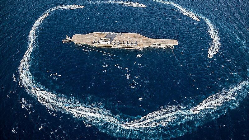 Iran simulierte Schlacht mit der US-Navy