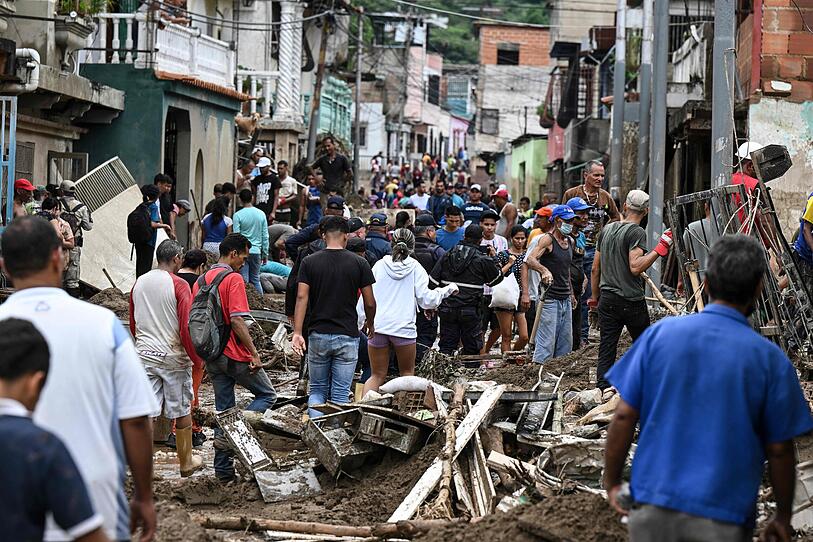 22 Tote bei Erdrutsch in Venezuela