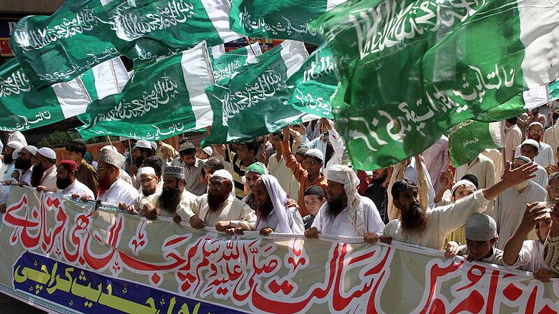 Protete gegen den Islam-Film in Pakistan