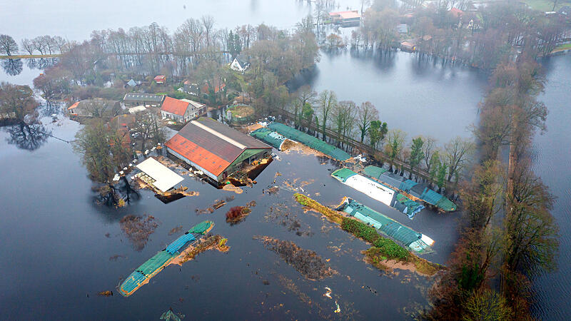 Überschwemmungen in Niedersachsen - Timmersloh