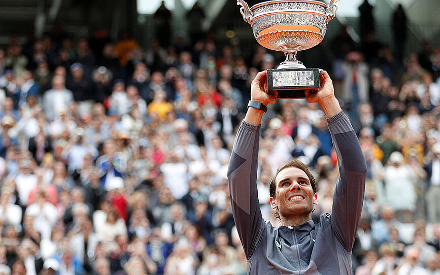 Rafael Nadal krönte sich zum zwölften Mal zum French-Open-Gewinner