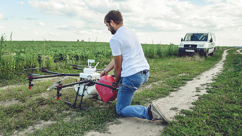 Wie Drohnen und fahrerlose Traktoren den Beruf Landwirt verändern werden