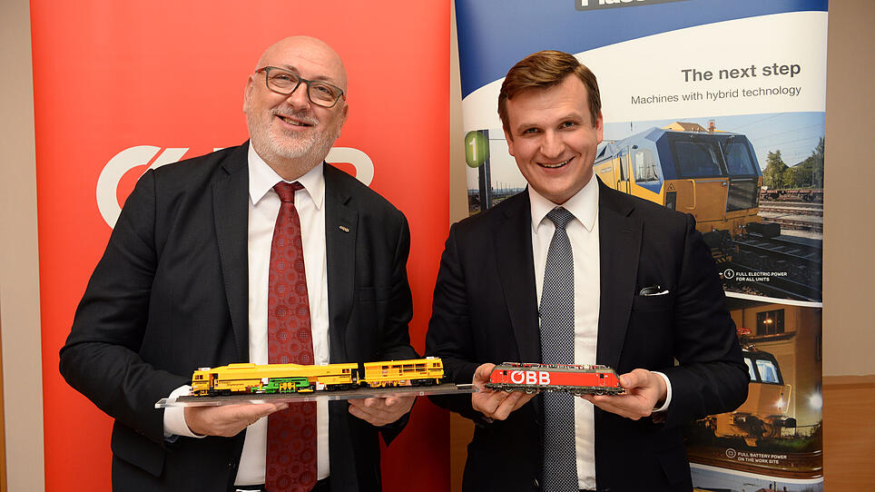 Plasser & Theurer holt von den ÖBB Großauftrag um 248 Millionen Euro