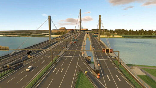 Stadt der Brücken-Baustellen: So wird die Voest-Brücke aussehen